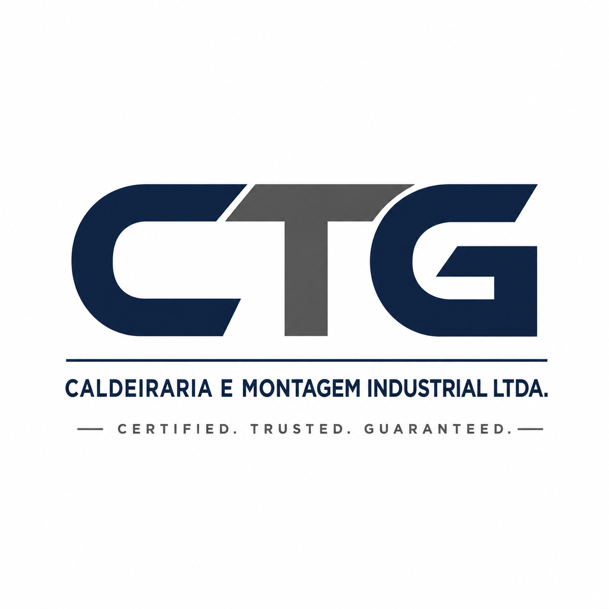 Logo CTG Caldeiraria e Montagem Industrial